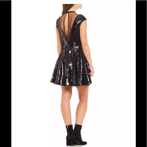 Free People Dance Til Dawn Sequin Mini Dress - Picture 4 of 8